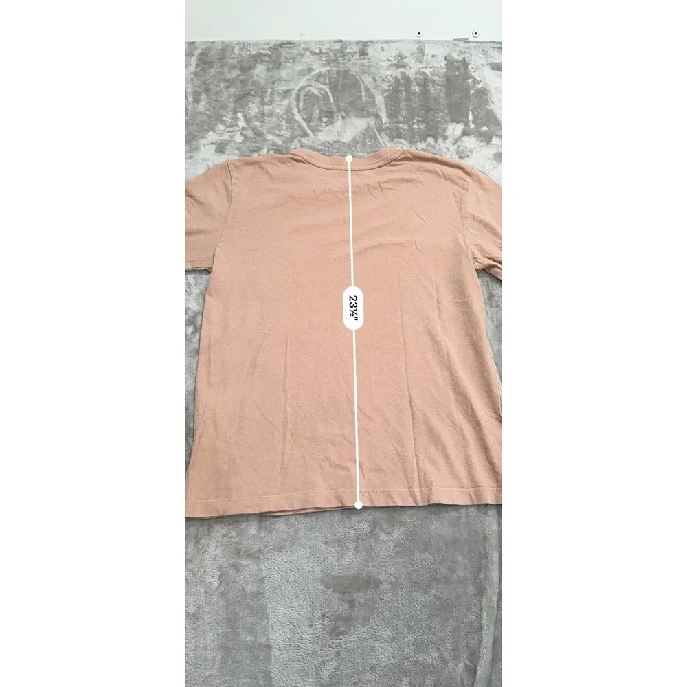Vans Shirt Girls Medium Long‎ Sleeve Lightweight Peach Girl Gang Sleeve Print